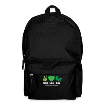 Hebral palsy, cerebral palsy consciousness - Backpack - black - Front