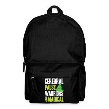 Hebral palsy, cerebral palsy consciousness - Backpack - black - Front