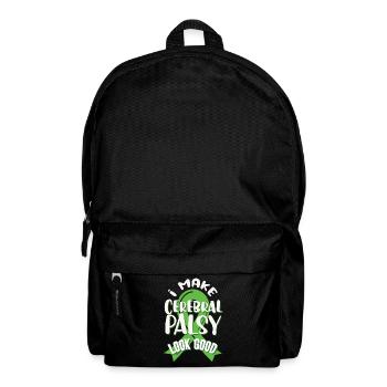 Hebral palsy, cerebral palsy consciousness - Backpack - black - Front