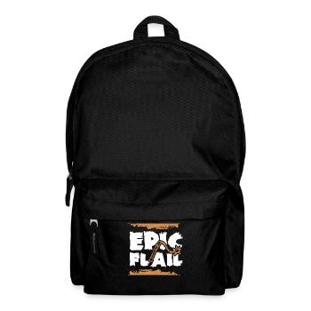 Larp, live-action role-playing game - Backpack - black - Front
