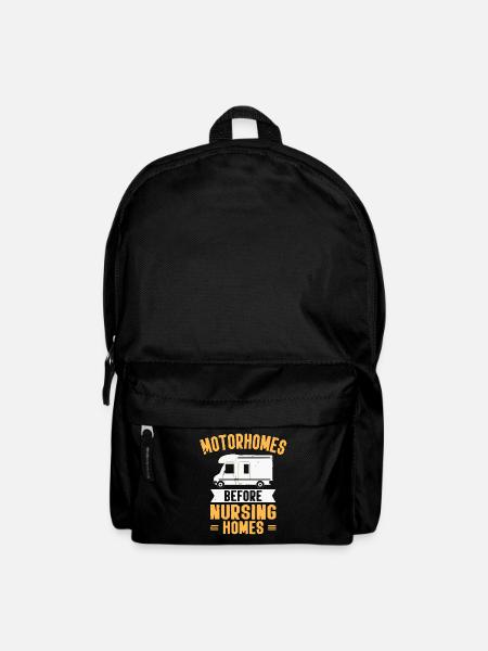 Motorhome Camping - Backpack - black