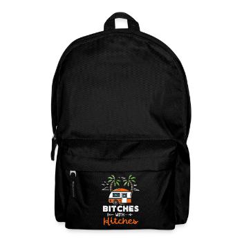 Camping camping-car, VR - Sac à dos - noir - Devant