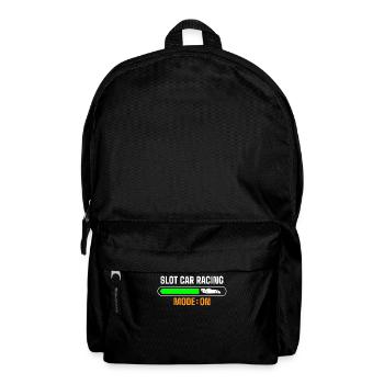 Slot Car Racing - Rucksack - Schwarz - Vorne
