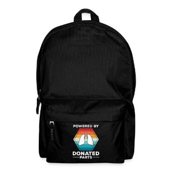 Powered Spender Lunge Überlebender Vintage - Rucksack - Schwarz - Vorne