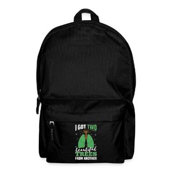 Lungenoperation Spender Lunge Transplantation - Rucksack - Schwarz - Vorne
