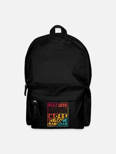 Ramadan, Ramadan gifts, Muslim holidays - Backpack - black
