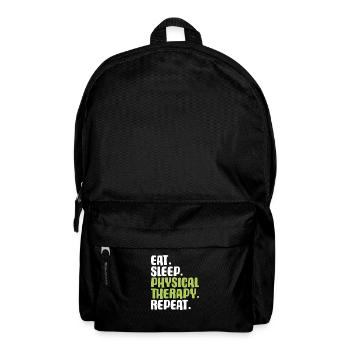 Physiotherapy Physiotherapist Physical Therapist - Backpack - black - Front