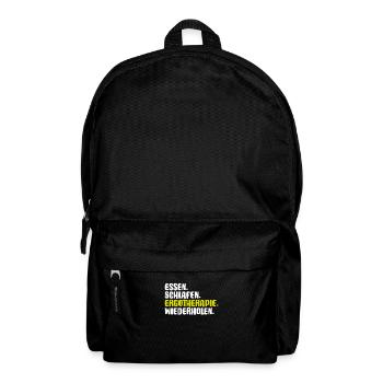 Ergotherapeut Ergotherapie Occupational Therapist - Rucksack - Schwarz - Vorne