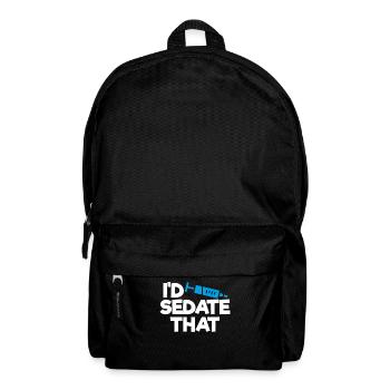 Anesthesiologist, Anesthesiology - Backpack - black - Front