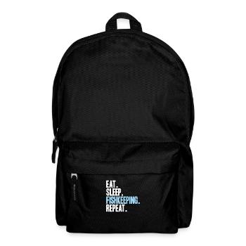 Aquaristik Aquarianer Aquarium Fische Aquarist - Rucksack - Schwarz - Vorne