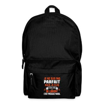 Pas Parfait mais Je suis Supporter de Lorient - Sac à dos - noir - Devant
