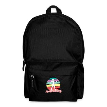 I'd Rather Be Walking Nordic Walking Wanderer - Backpack - black - Front
