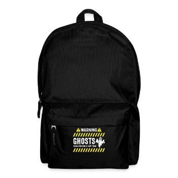 Ghost hunters, ghosts, ghosts, ghost hunting - Backpack - black - Front