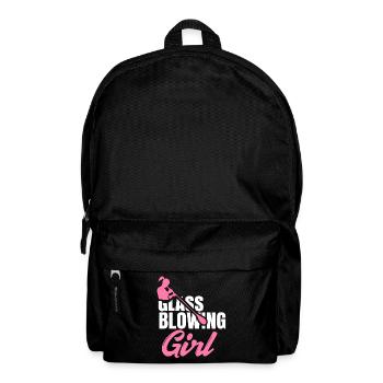 Glasblasen, Aronist, Glasblower, Glasgebläse - Rucksack - Schwarz - Vorne