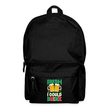 St Paddy's St Patricksday St Patrick Day - Backpack - black - Front