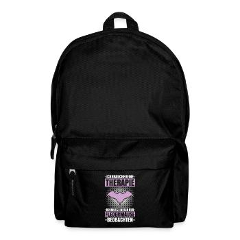 Fledermaus Fledermäuse Bat Bats Fledertier - Rucksack - Schwarz - Vorne