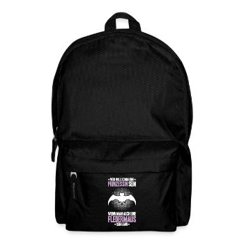 Fledermaus Fledermäuse Bat Bats Fledertier - Rucksack - Schwarz - Vorne
