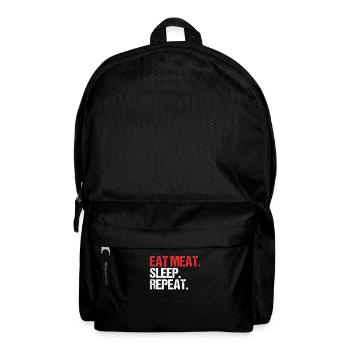 Carnivore Diät Carnivore Ernährung Carnivore Diet - Backpack - black - Front