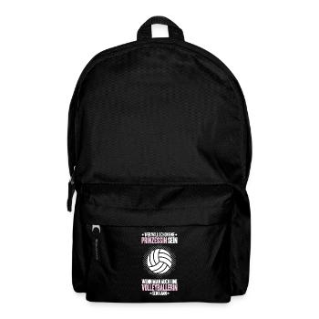 Volleyball Volleyballer Volleyballerin Volley - Rucksack - Schwarz - Vorne
