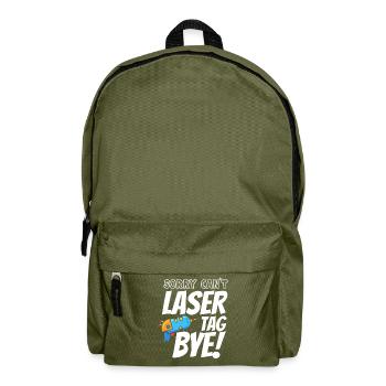 Laser Tag, Laser - Backpack - olive green - Front