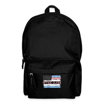 Idée cadeau adjointe du secrétaire américain à la fierté - Sac à dos - noir - Devant