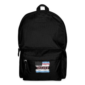 US Pride Truck Driver Haulier Gift Idea - Rucksack - Schwarz - Vorne