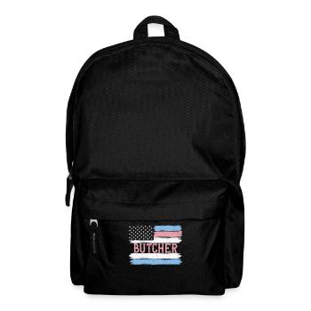 US Pride Slaughter Chef Gift Idea - Rucksack - Schwarz - Vorne