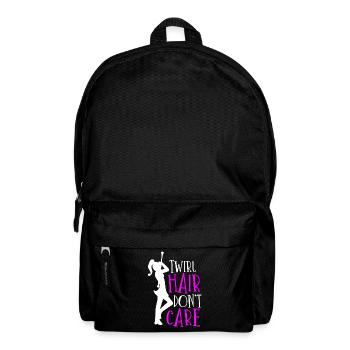 Baton Twirler, Baton Twirling, Gymnastics - Backpack - black - Front