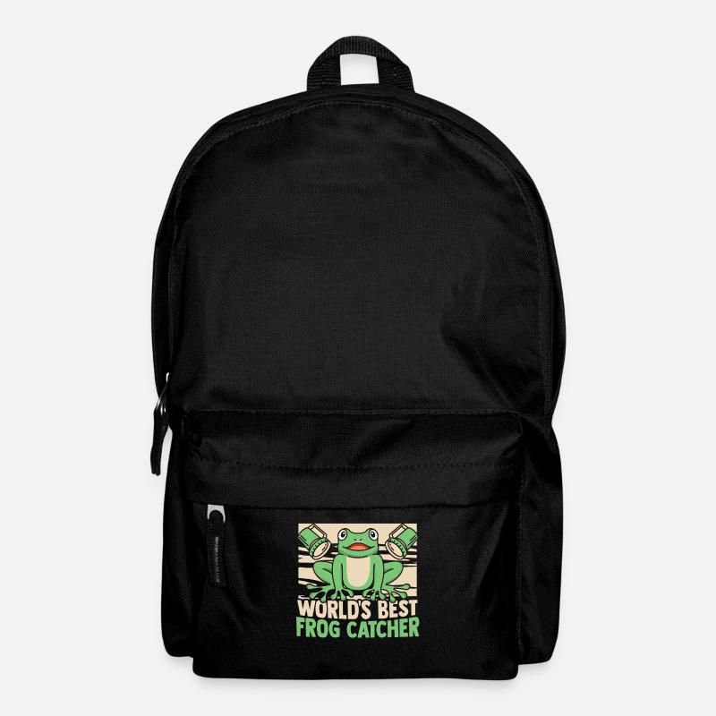 World's Best Frog Catcher Kröte Kaulquappe Frosch - Rucksack - Schwarz