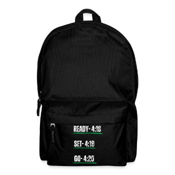 Cannabis 420 - Rucksack - Schwarz - Vorne