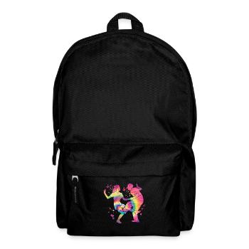 Tanzen Swing 60s Boogie Woogie - Rucksack - Schwarz - Vorne