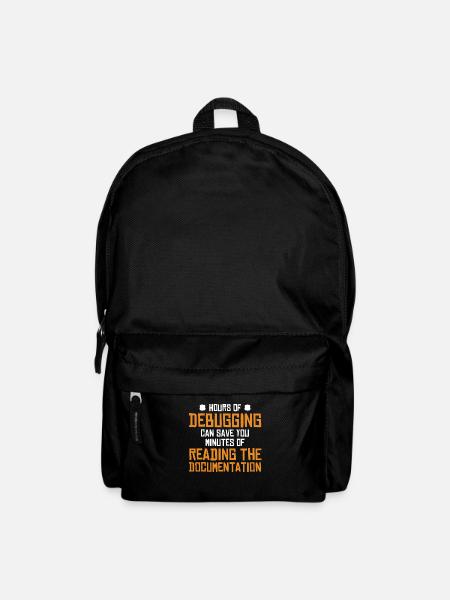 Hours Of Debugging Softwareingenieur Developer - Rucksack - Schwarz