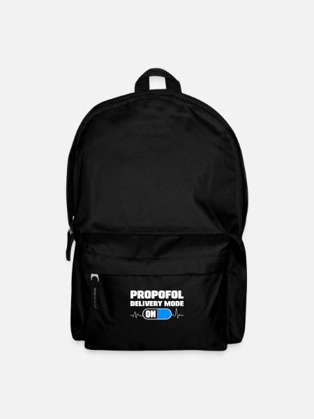 Funny Anesthesiologist Propofol Delivery Mode On - Rucksack - Schwarz