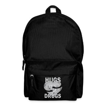 Umarmungen Statt Drogen - Rucksack - Schwarz - Vorne