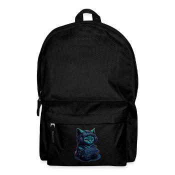 Gaming Katze - Rucksack - Schwarz - Vorne