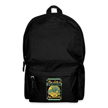 My Life is Overrun By Plants Horticulture Gardener - Backpack - black - Front