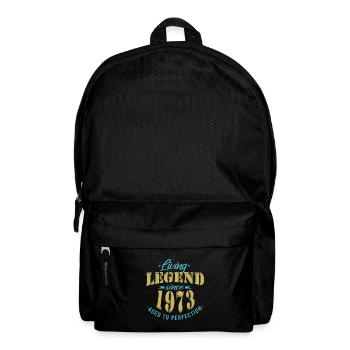 Vintage 1973 Birthday Living Legend - Backpack - black - Front
