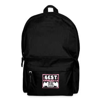 Best Chinchilla Mom Shorttail Long Tail - Backpack - black - Front
