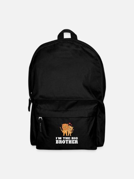 Ich bin der große Bruder - der zukünftige große Bruder - Rucksack - Schwarz
