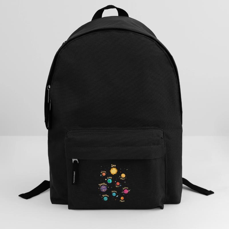 Solar System Planets Knowledge Outer Space for Kid Backpack