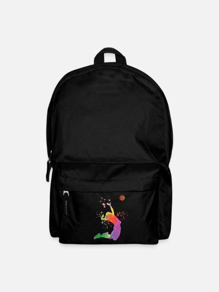 Volleyballspieler Kinder Beachvolleyball - Rucksack - Schwarz