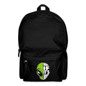 What If It's True Conspiracy Alien UFO - Backpack - black - Front