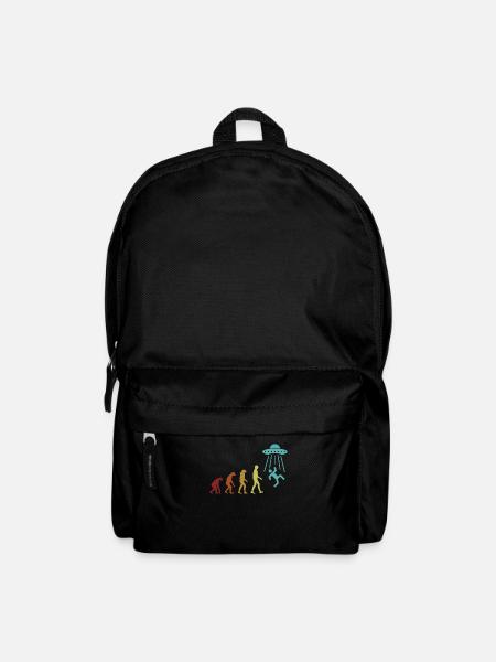 Alien Evolution Außerirdischer Ufo Conspiracy - Sac à dos - noir