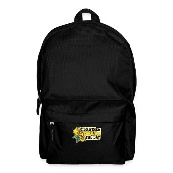 I'd Rather Squeeze The Day Limonade Liebhaber - Rucksack - Schwarz - Vorne