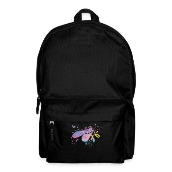 Ballettschuhe Tänzerin Frau Ballerina - Rucksack - Schwarz - Vorne