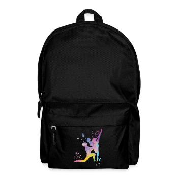 Ballet Dance Couple Woman Ballerina - Backpack - black - Front