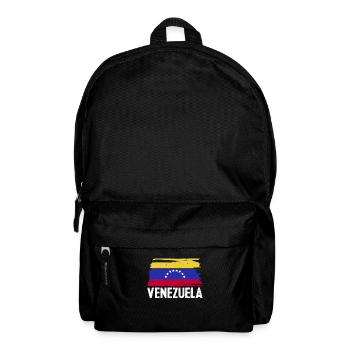 Venezuela Flag South American Country Gift - Backpack - black - Front