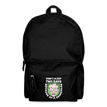 Didn't Sleep For Two Days Semicolon Developer - Backpack - black - Front