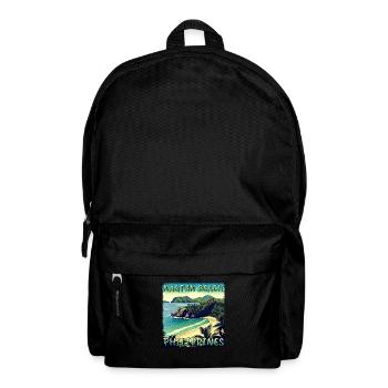 Summer Holidays Nagpan Beach: Grunge Sunshine - Backpack - black - Front