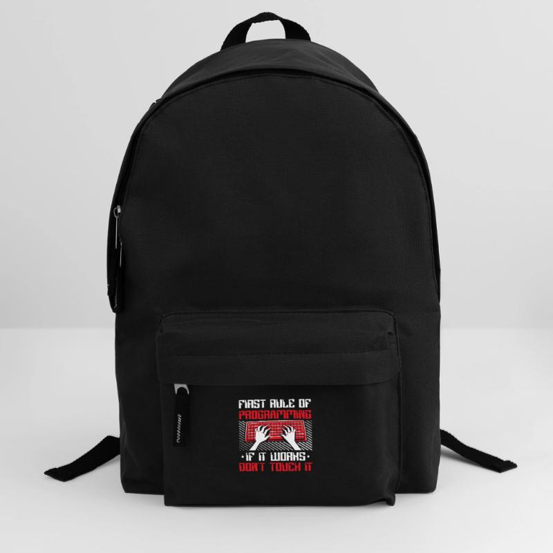 If It Works Don't Touch It Developer Coder Backpack